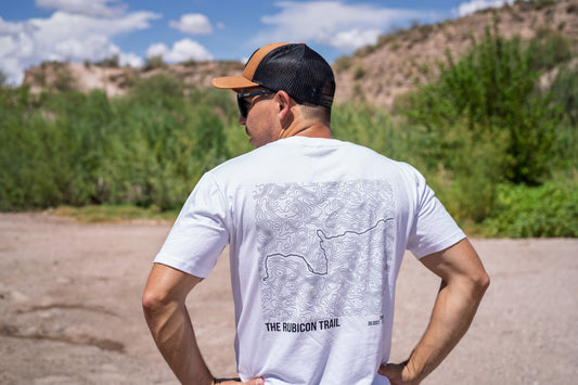 Rubicon Trail Map T-Shirt