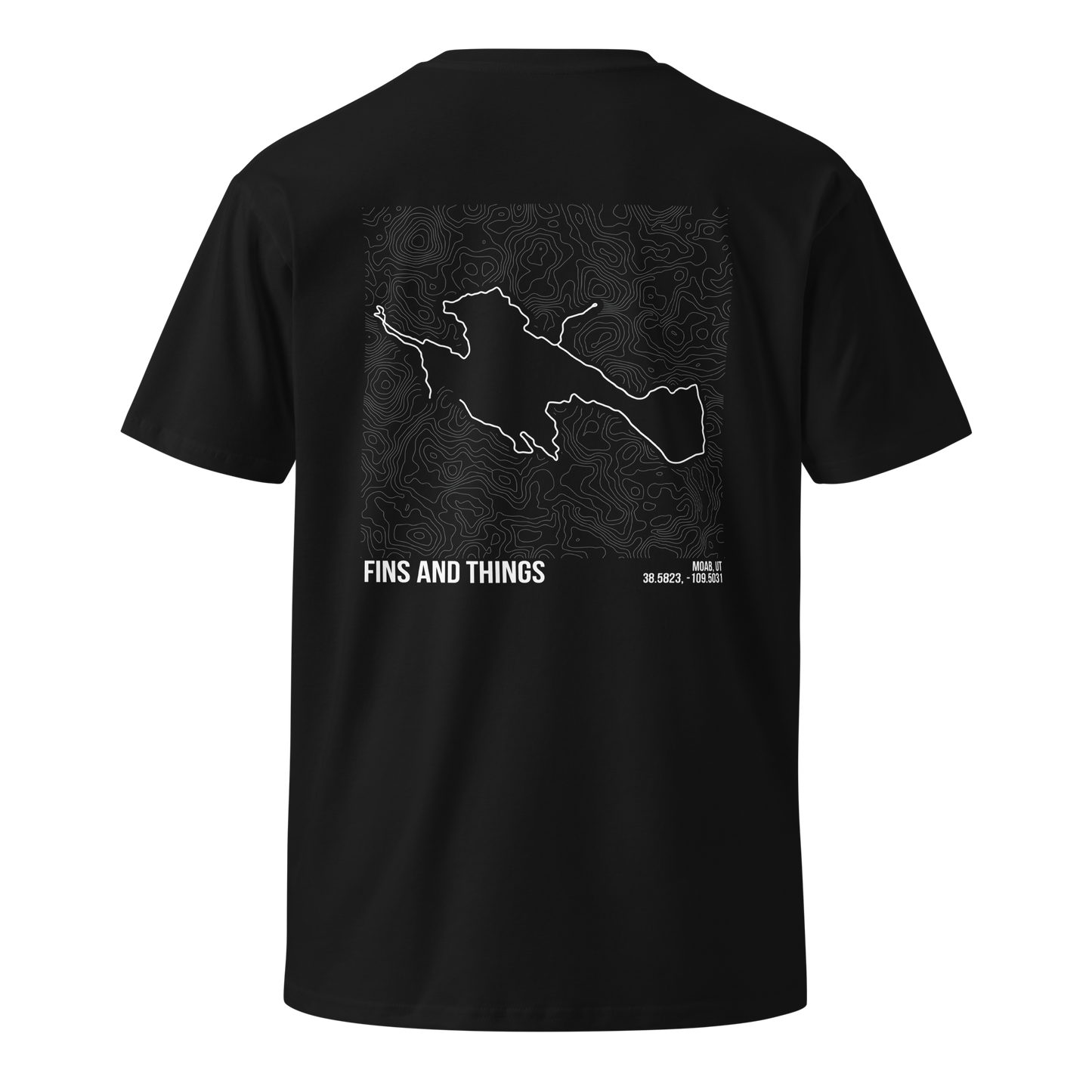 Fins & Things Trail Map T-Shirt – Trail Series Off-Road