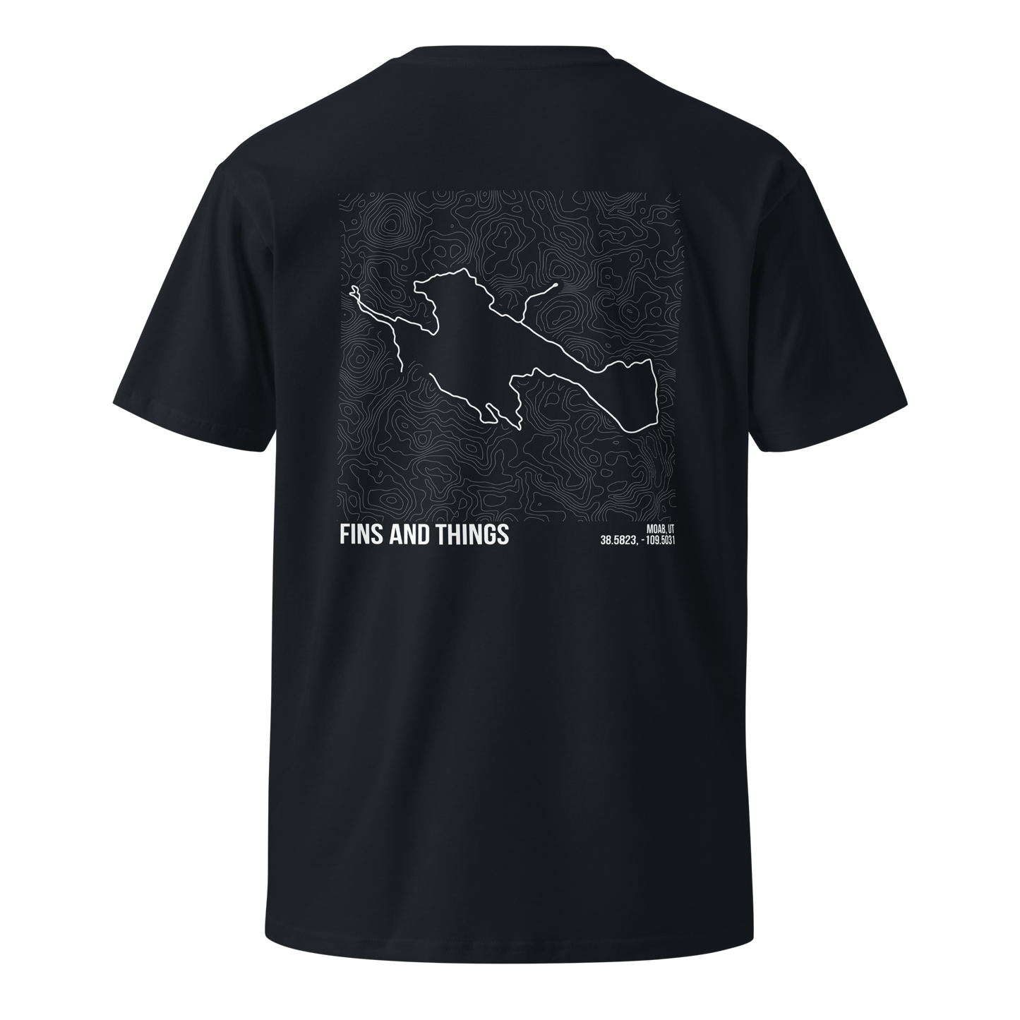 Fins & Things Trail Map T-Shirt – Trail Series Off-Road