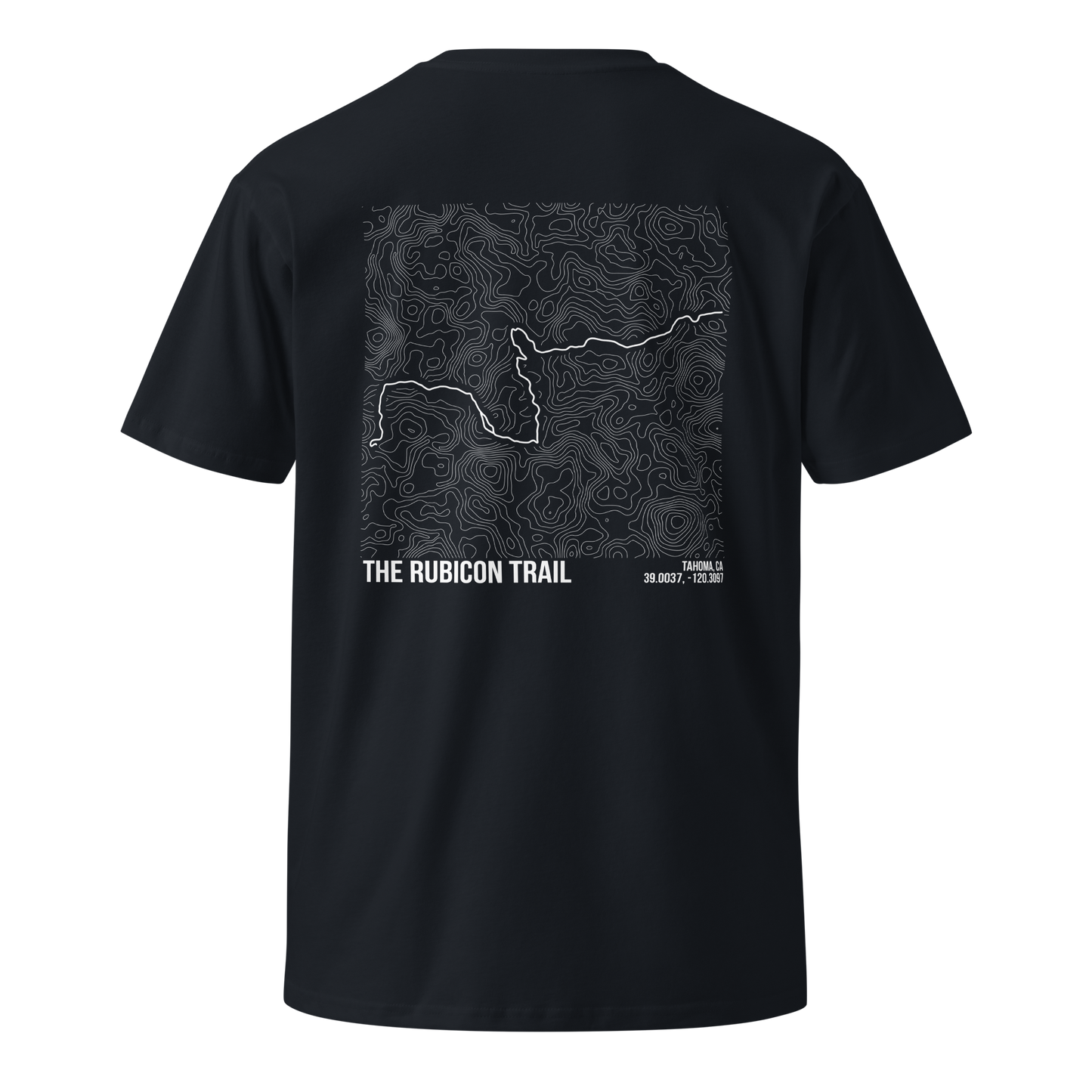 Rubicon Trail Map T-Shirt – Trail Series Off-Road