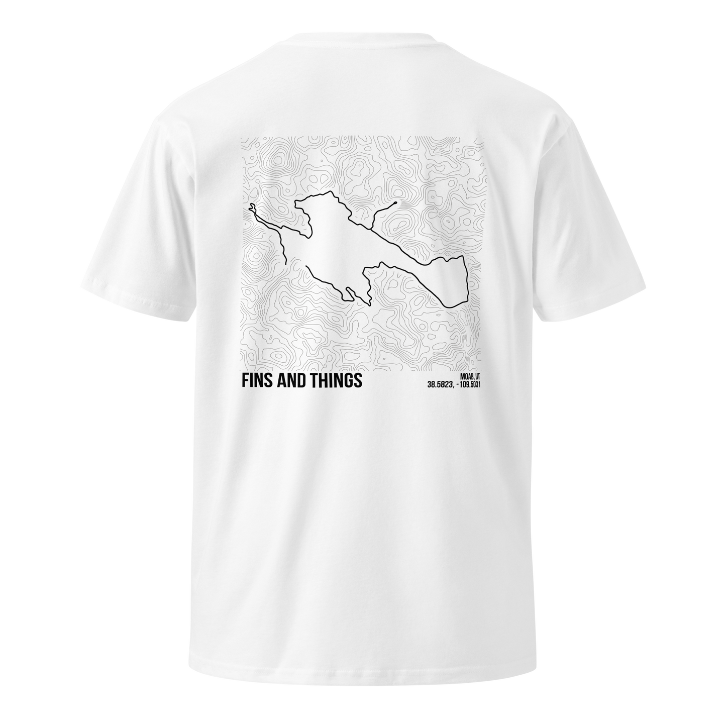 Fins & Things Trail Map T-Shirt – Trail Series Off-Road