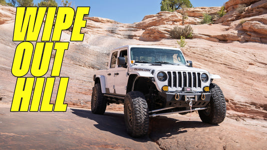 Tackling Wipe Out Hill Solo - Moab, UT