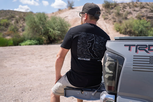 Hell’s Revenge Trail Map T-Shirt – Trail Series Off-Road