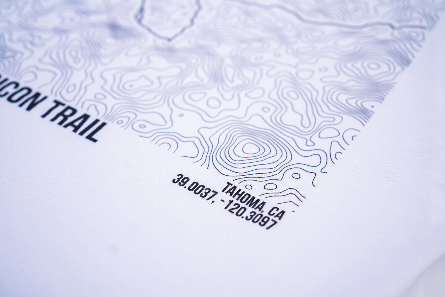 Rubicon Trail Map T-Shirt – Trail Series Off-Road