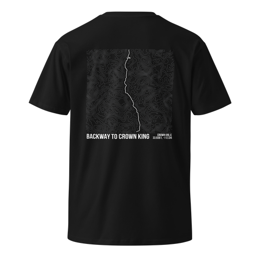 Backway To Crown King Trail Map T-Shirt – Trail Series Off-Road