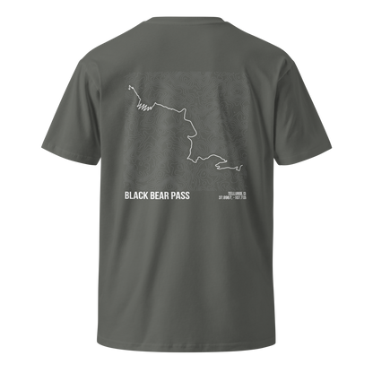 Black Bear Pass Trail Map T-Shirt – Trail Series Off-Road