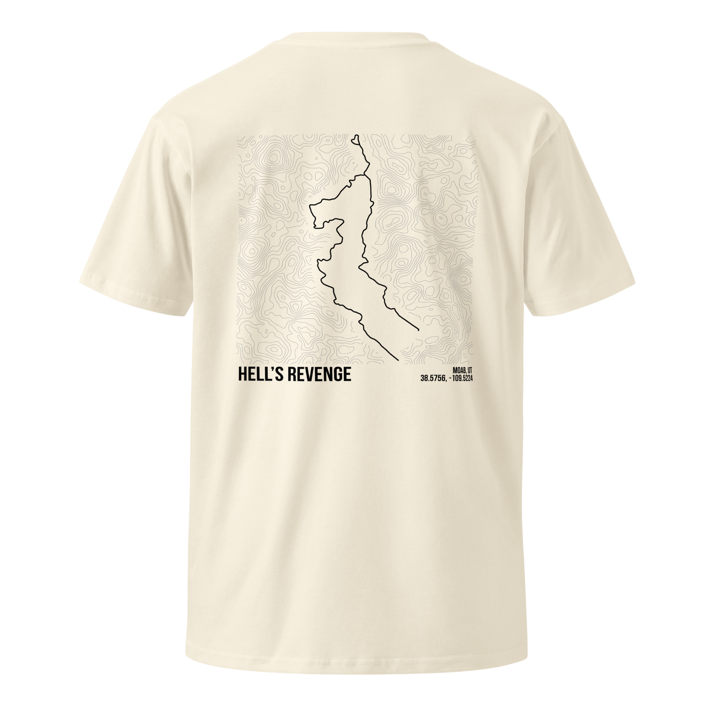 Hell’s Revenge Trail Map T-Shirt – Trail Series Off-Road
