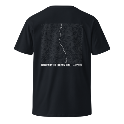 Backway To Crown King Trail Map T-Shirt – Trail Series Off-Road