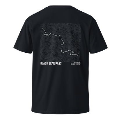 Black Bear Pass Trail Map T-Shirt – Trail Series Off-Road