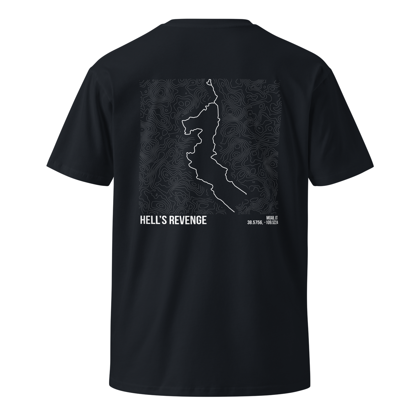 Hell’s Revenge Trail Map T-Shirt – Trail Series Off-Road
