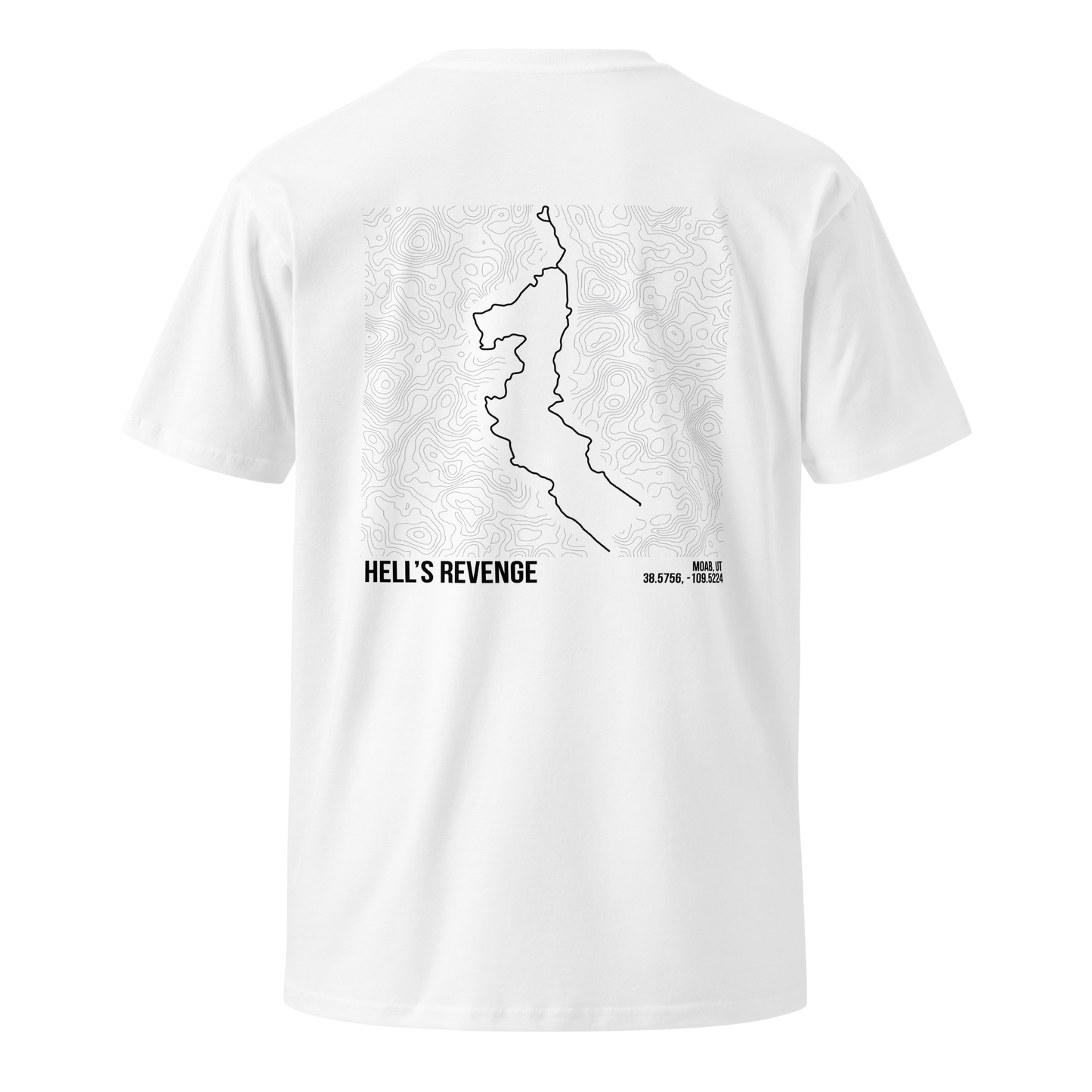 Hell’s Revenge Trail Map T-Shirt – Trail Series Off-Road